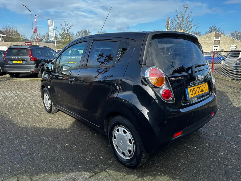 Chevrolet Spark 1.0 16V LS Bi-Fuel| Airco | Nette Staat, Auto's, Chevrolet, Voorwielaandrijving, Euro 5, Stof, Zwart