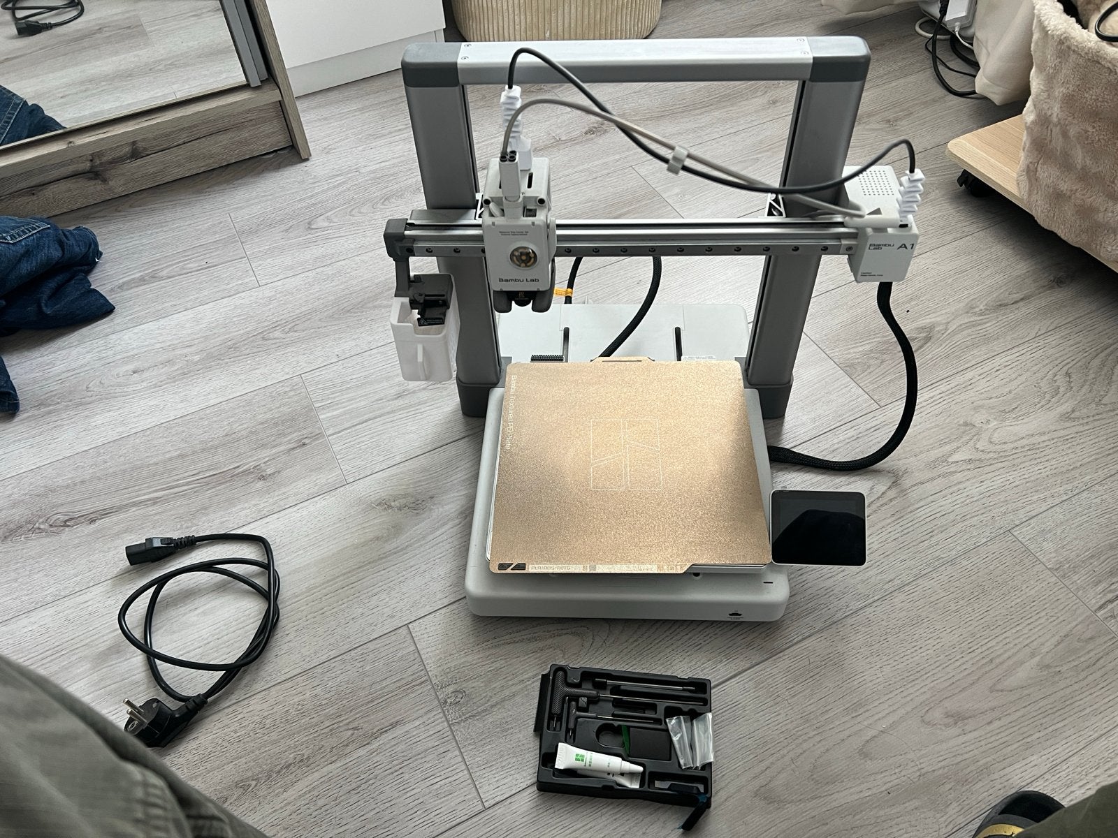 Bambulab a1 3d printer, Computers en Software, 3D Printers, Ophalen of Verzenden, Zo goed als nieuw, Filament