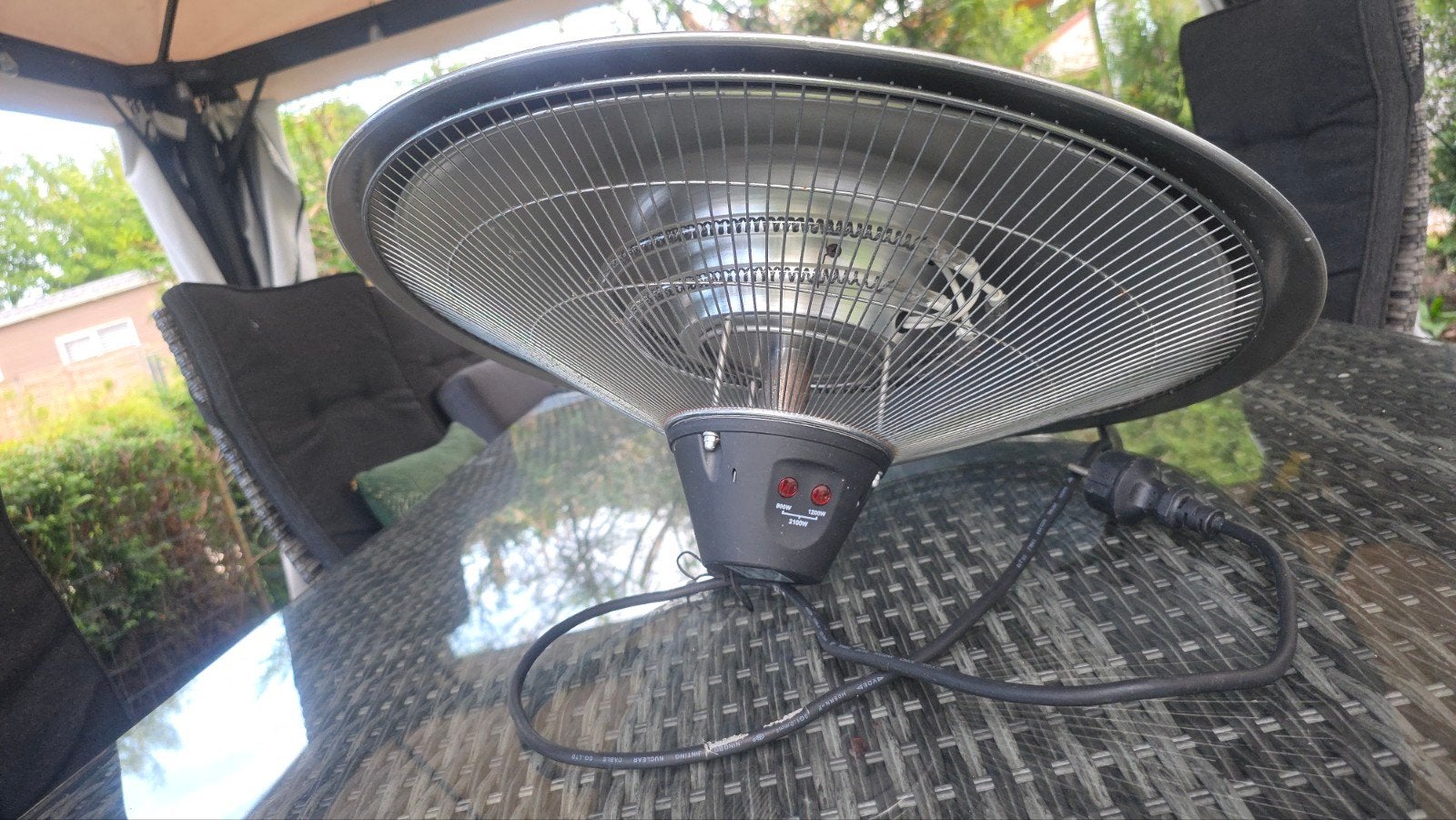 Eurom 1502 Partytent Heater - Elektrische Straalkachel, Ophalen