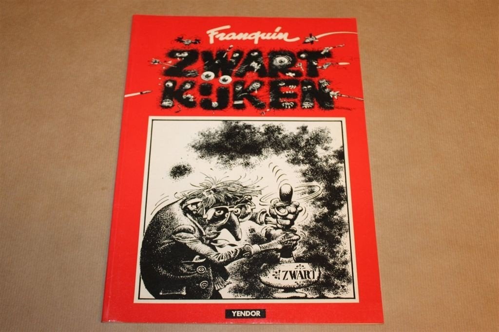 Zwartkijken — Franquin, Idées Noires 1981, Boeken, Eén stripboek, Ophalen of Verzenden, Gelezen
