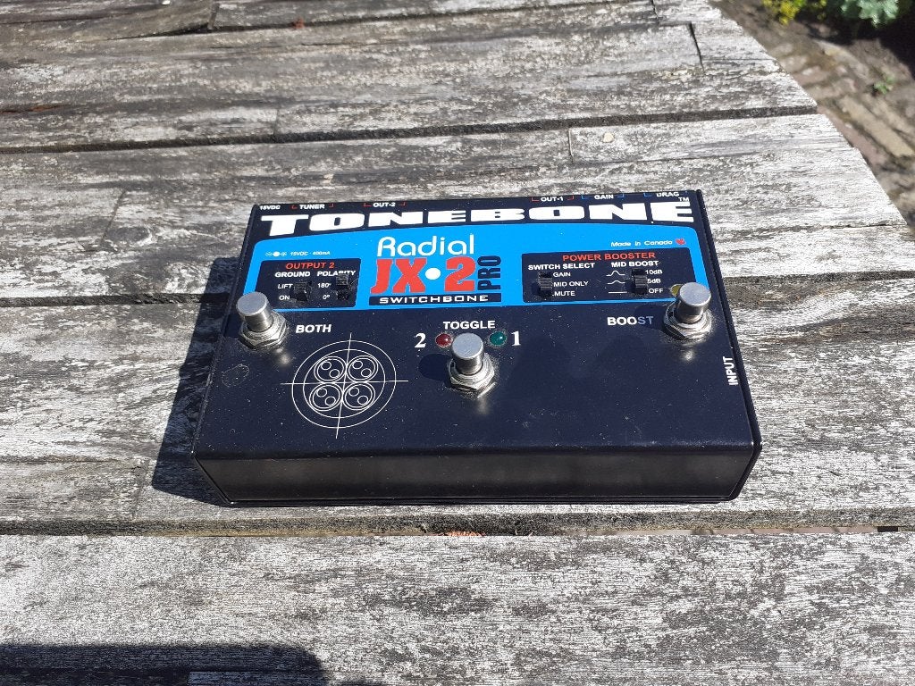 Radial Switchbone JX-2 pro amp switcher, Muziek en Instrumenten, Effecten, Ophalen of Verzenden, Gebruikt, Multi-effect