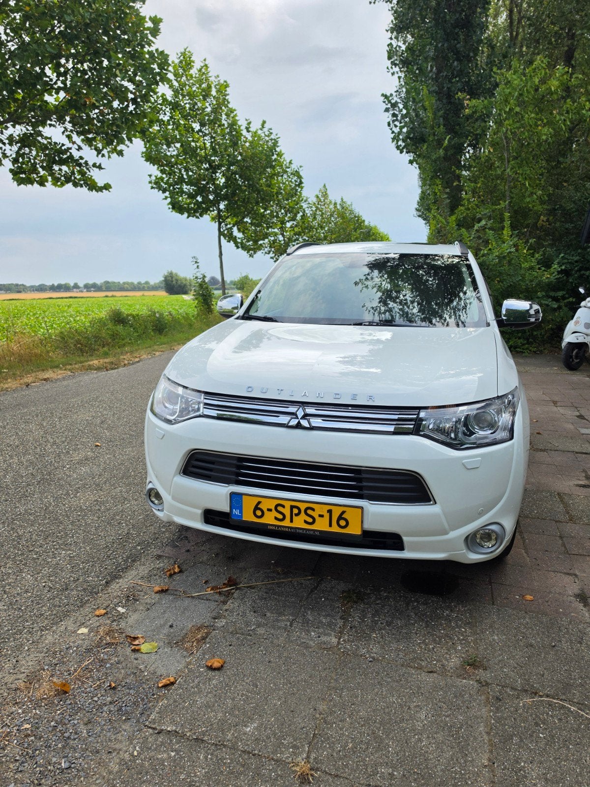 Mitsubishi Outlander 2.0 Dohc Mivec Phev 203pk 4WD CVT 5P, Auto's, Mitsubishi, 1998 cc, Outlander, 4 cilinders, Wit