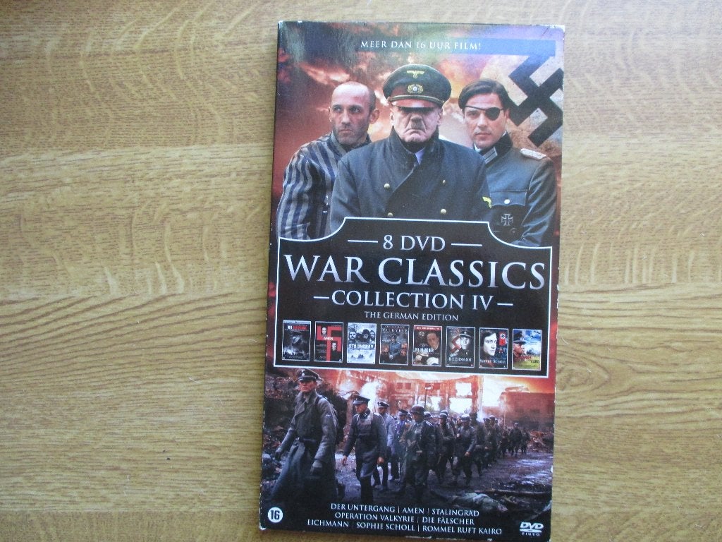 war classics -collection IV-  -8 dvd's-, Alle leeftijden, Verzenden, Zo goed als nieuw