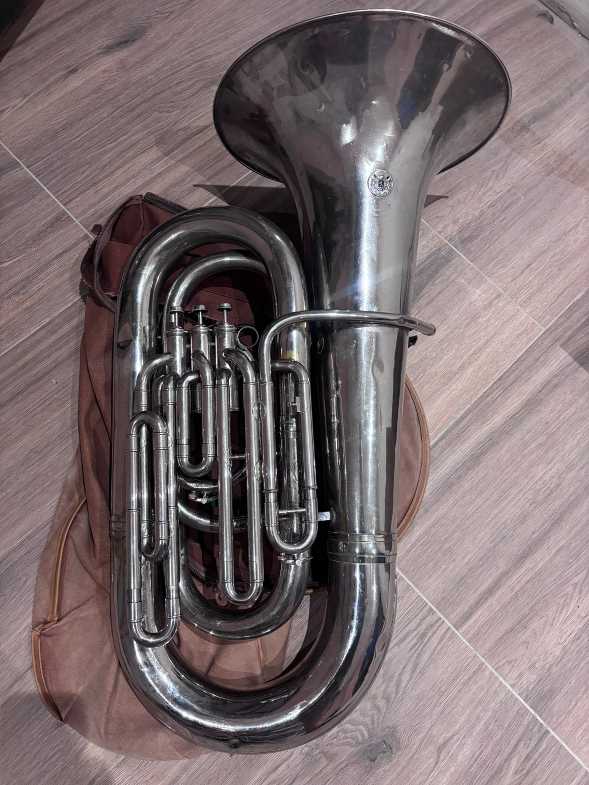 Mahillon bb tuba - 390, Ophalen, Gebruikt, Bes-tuba