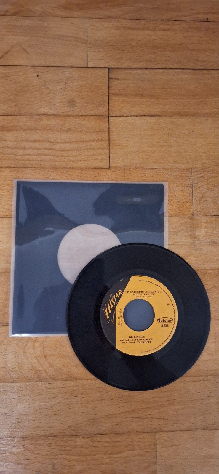 De Binkies - Op Katendrecht Zijn De Nachten Lang, Gebruikt, 7 inch, EP, Nederlandstalig