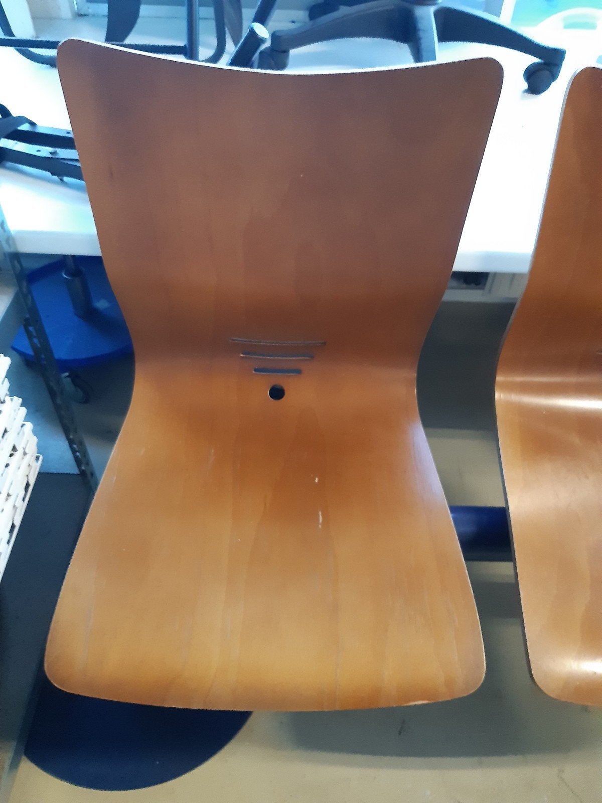 Wachtkamerbank 3 persoons, Huis en Inrichting, Banken | Bankstellen, Ophalen, Info@tommysmit.nl, Gebruikt, Minder dan 75 cm