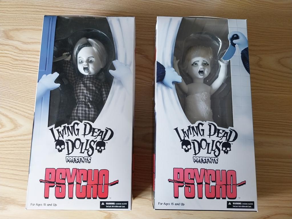 Living Dead Dolls: Psycho, Ophalen of Verzenden, Zo goed als nieuw, Film, Actiefiguur of Pop