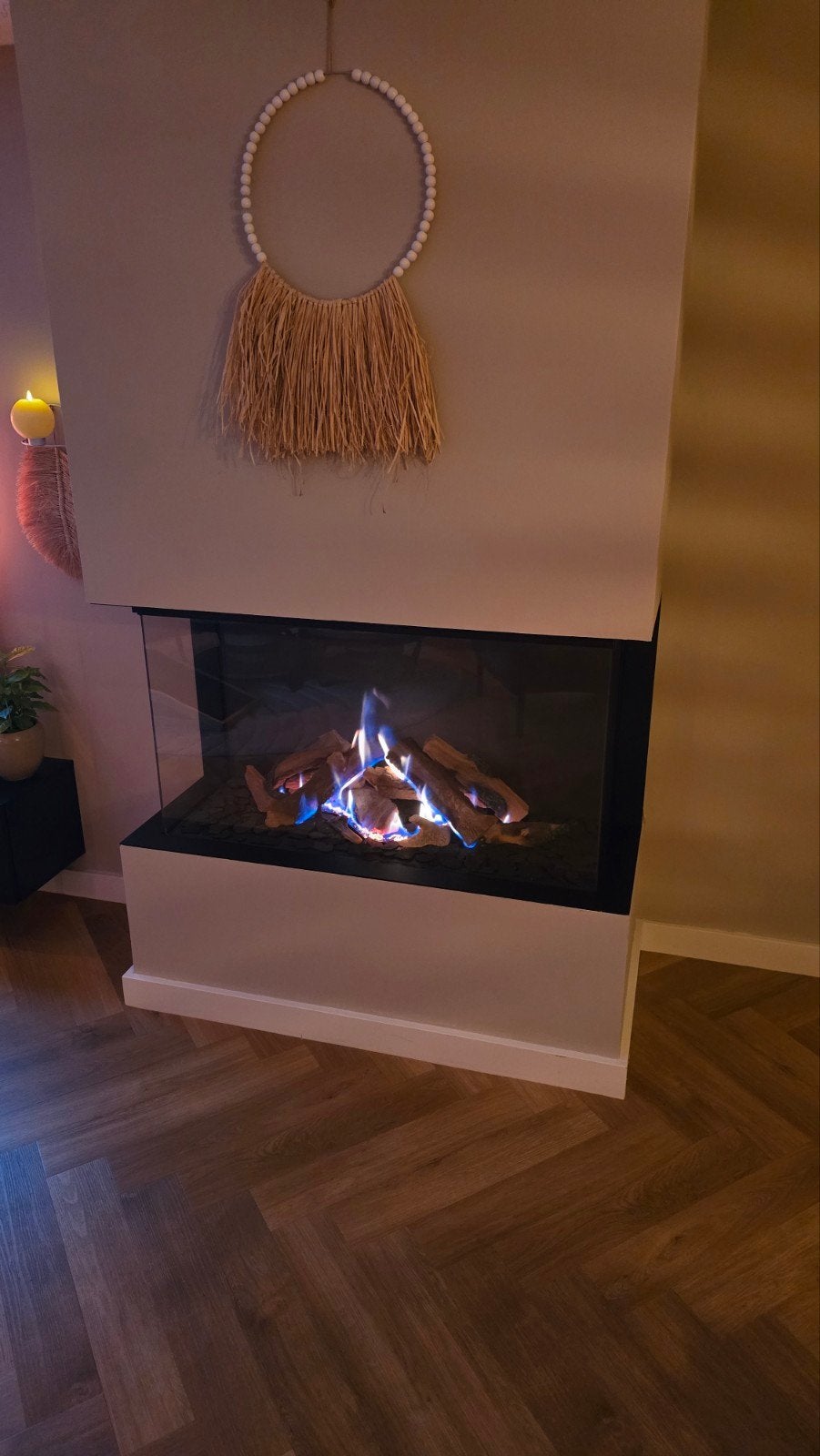 Dru inbouw gas haard, Ophalen, Zo goed als nieuw, Inbouwhaard, Gashaard