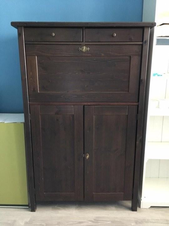 Hedsta massief houten kast IKEA, Ophalen, Gebruikt