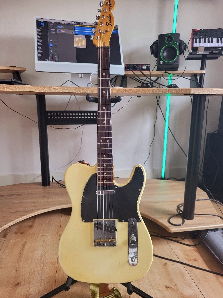 Fender Telecaster 1977 USA – Olympic White, Muziek en Instrumenten, Ophalen of Verzenden, Zo goed als nieuw, Solid body, Fender