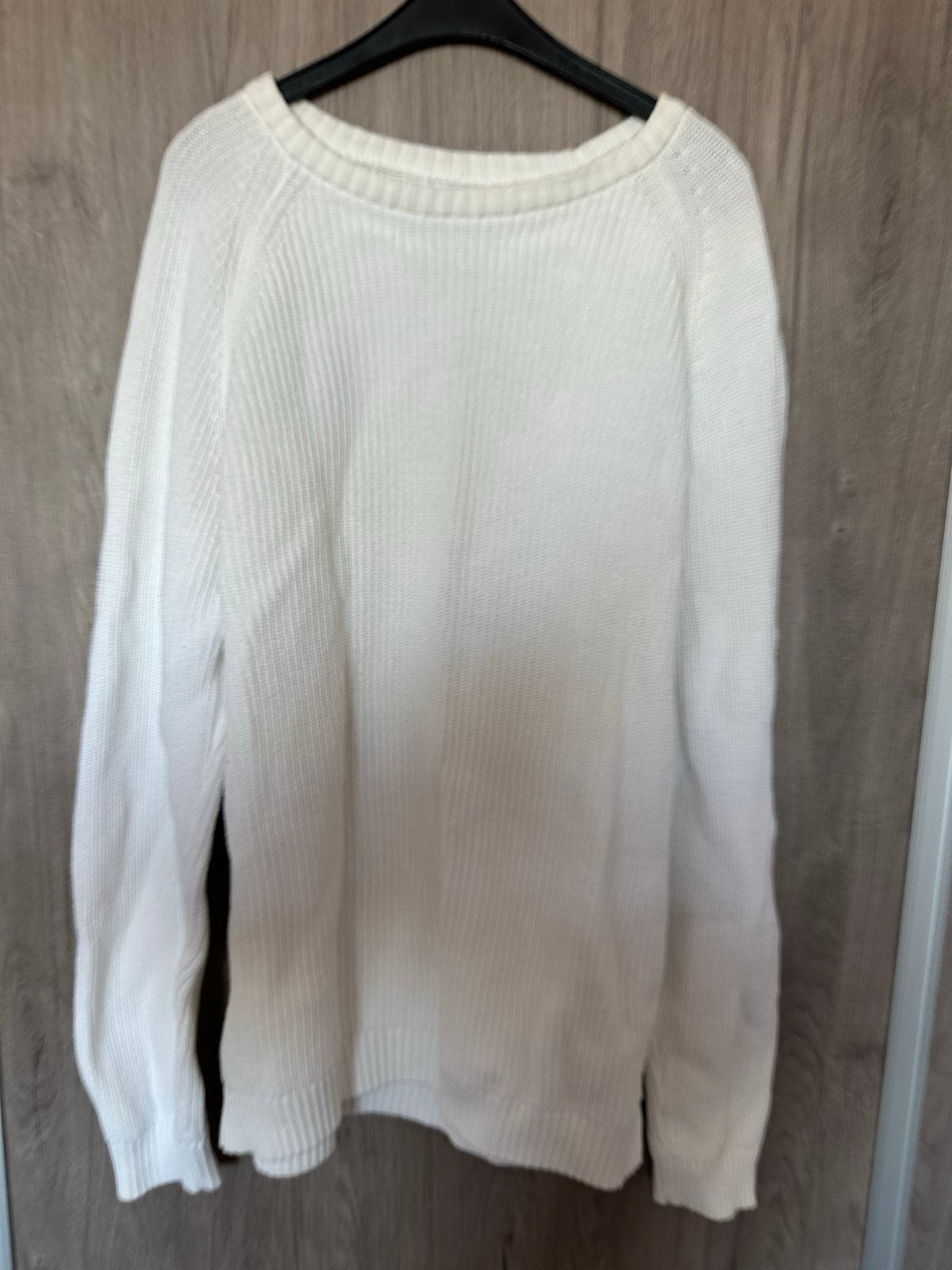 Witte gebreide trui van Zara, maat XL, Ophalen of Verzenden, Zo goed als nieuw, Maat 46/48 (XL) of groter, Wit