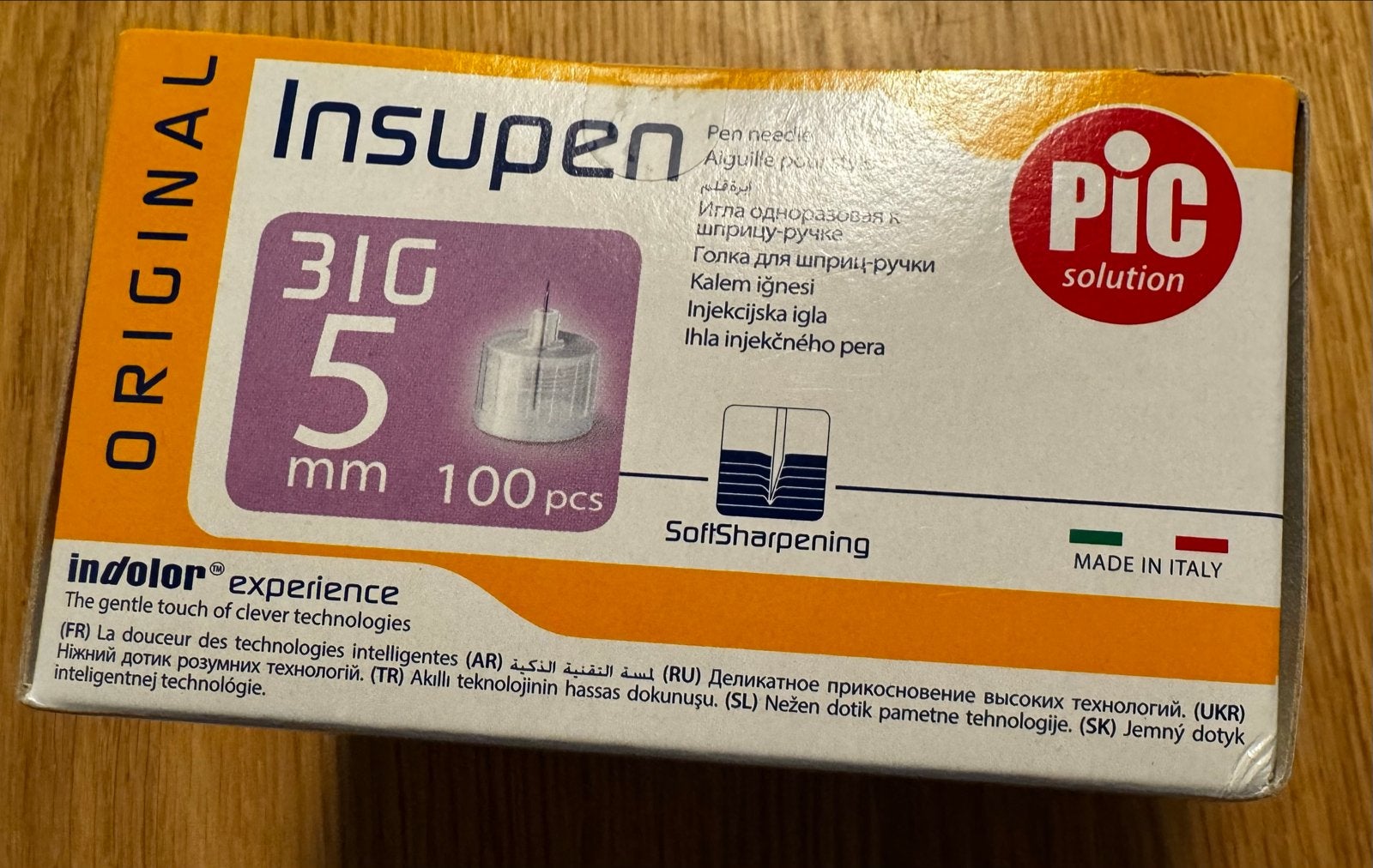 Insupen 31G 5mm insulinepen naalden, Verzenden