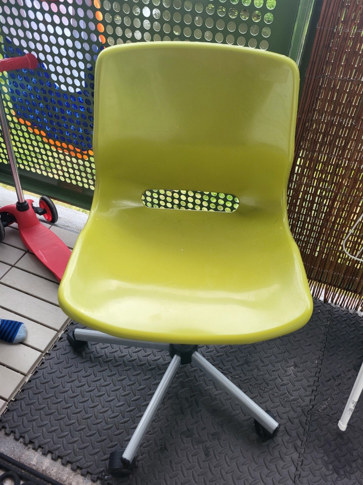 Mooie Ikea Bureaustoel  Snille- Groen, Ophalen, Gebruikt, Groen