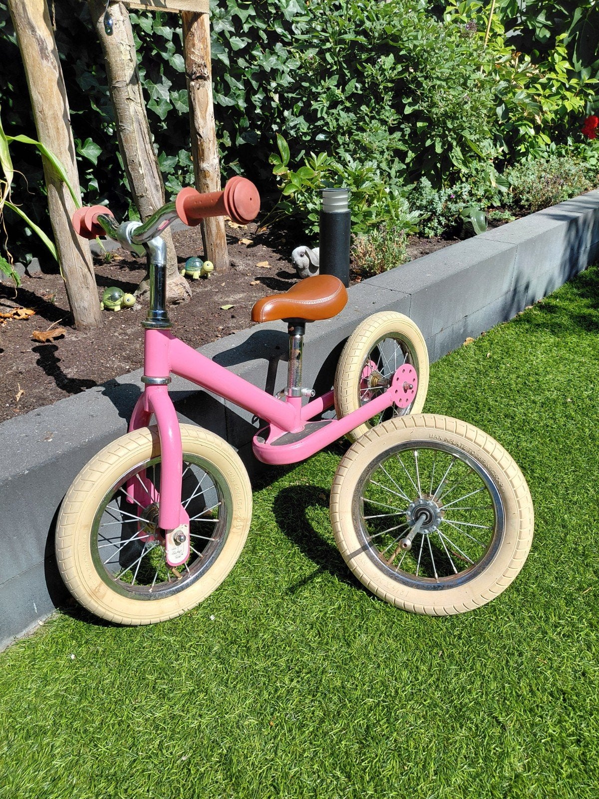Trybike Steel loopfiets roze, Fietsen en Brommers, Ophalen, Zo goed als nieuw, Minder dan 16 inch, Trybike