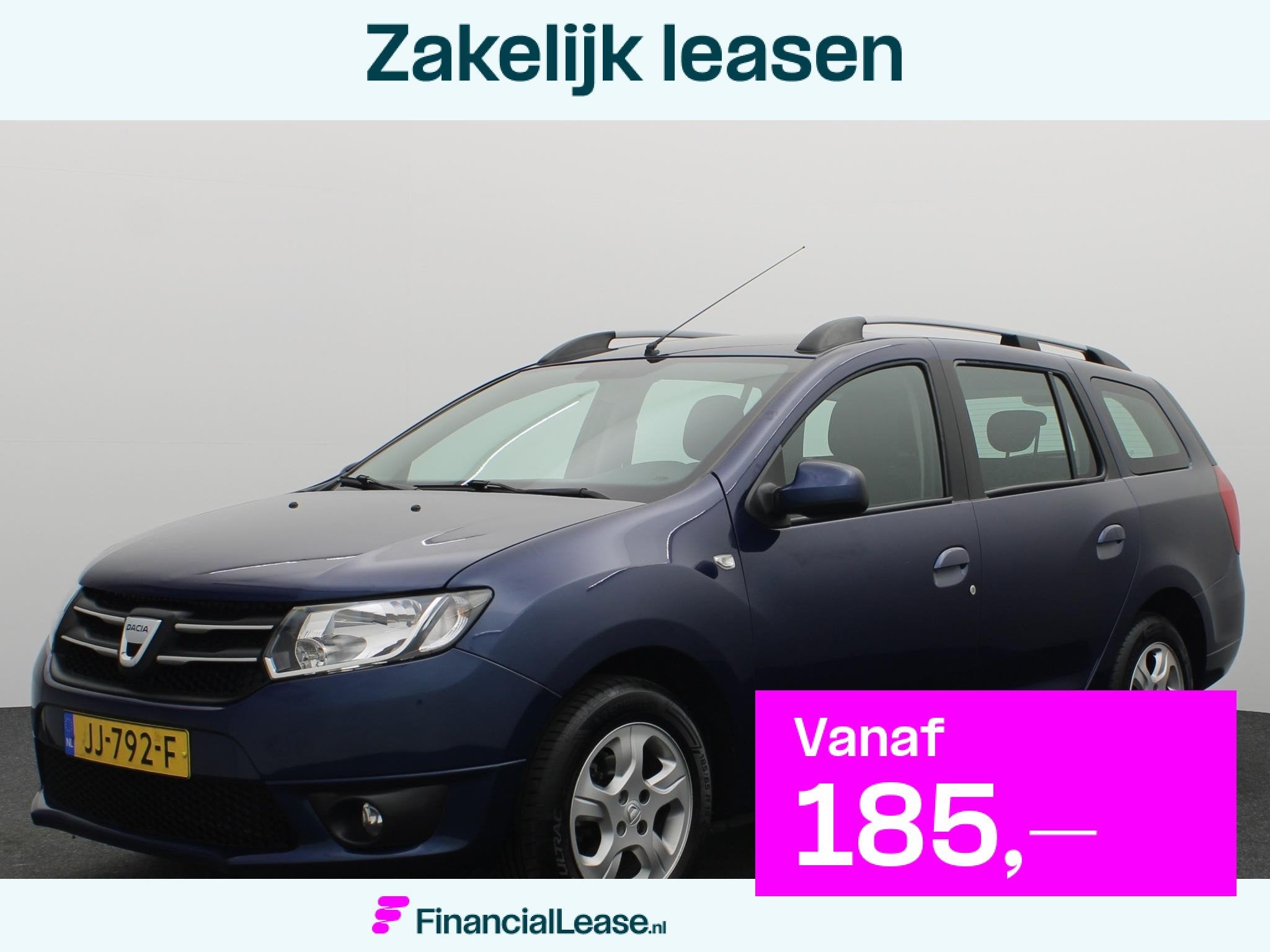 Dacia Logan MCV 0.9 TCe Easy-R Prestige AUTOMAAT / TREKHAAK, Stof, Blauw, Origineel Nederlands, Bedrijf