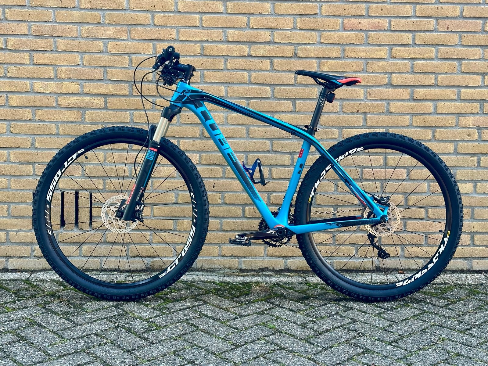 Cube Reaction Pro Carbon MTB 29” XT SLX RockShox Reba fiets, Hardtail, Heren, Zo goed als nieuw, Schijfrem