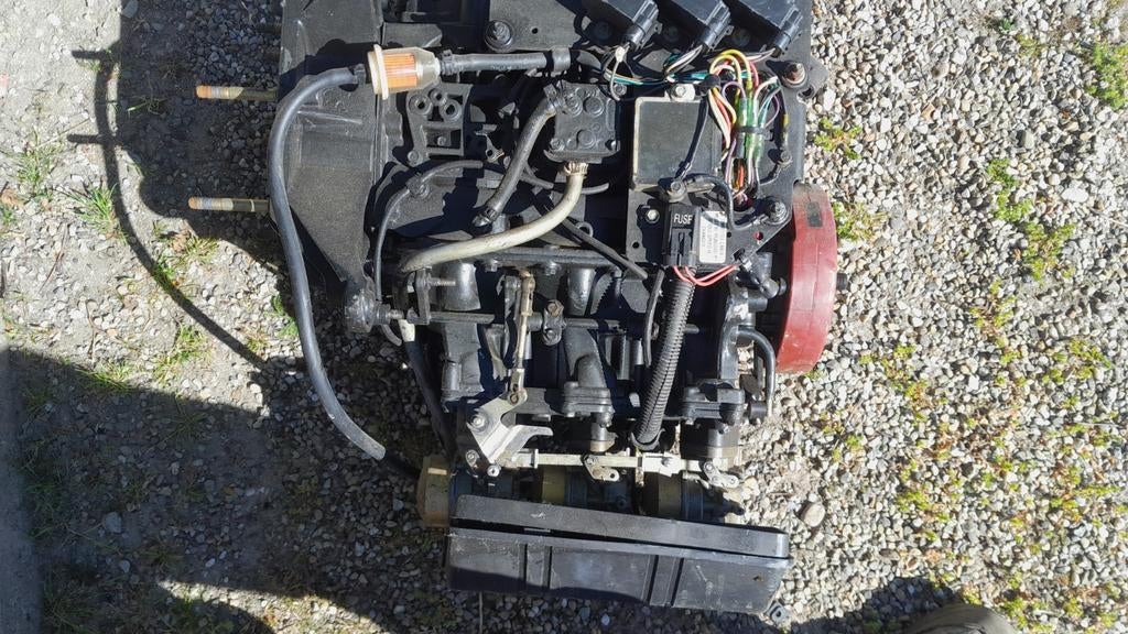 Motorblok van een boot, Ophalen, Gebruikt