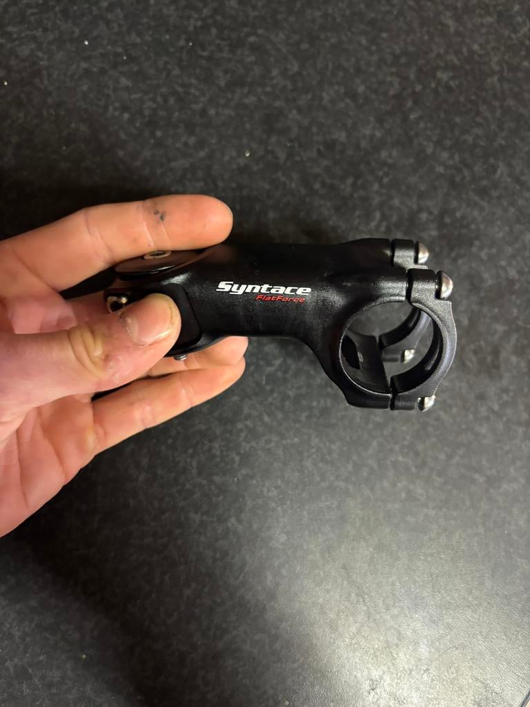 Syntace Flatforce 66mm stuurpen -18graden, Ophalen of Verzenden, Zo goed als nieuw, Titanium