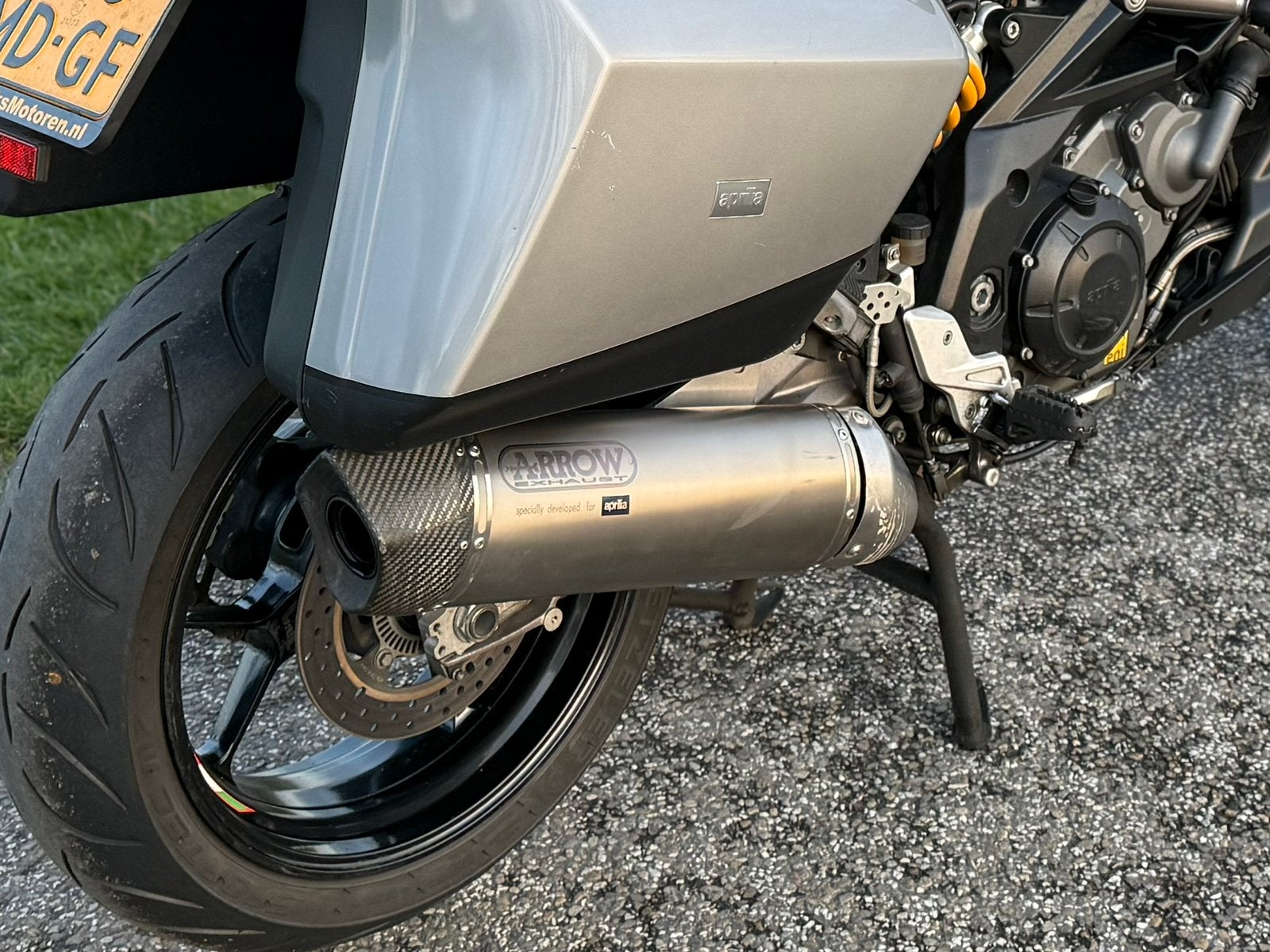 Aprilia Caponord 1200 Arrow uitlaat demper (evt Eliminator ), Motoren, Ophalen of Verzenden, Gebruikt
