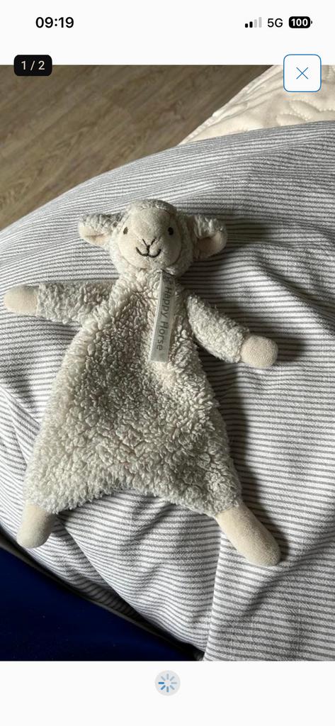 Knuffel Happy Horse Schaap, Ophalen, Zo goed als nieuw, Overige typen