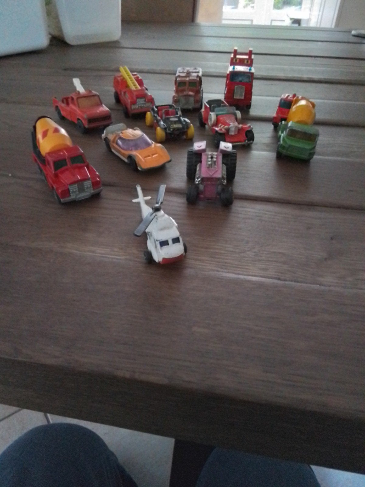 13 stuks diverse mini voertuigen, Ophalen, Gebruikt