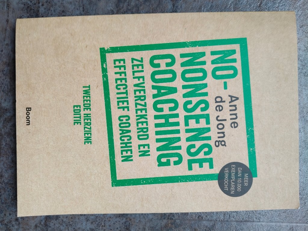 Studieboek No-nonsense coaching, Boeken, Verzenden, Beta, Zo goed als nieuw, HBO