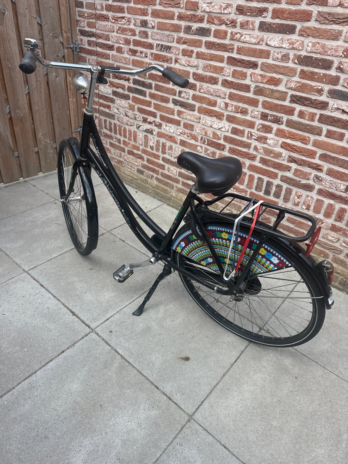 Sparta Damesfiets - Zwart, Gebruikt, Goede Staat, Terugtraprem, Ophalen, Overige merken, 53 tot 56 cm
