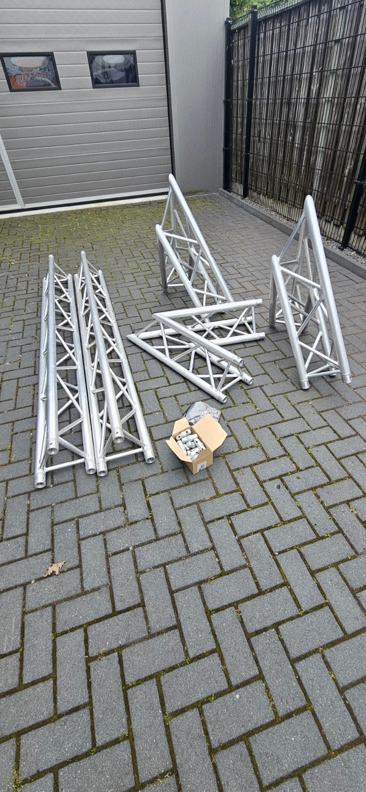 truss delen+ bevestiging delen , alles in één koop €bieden, Ophalen, Zo goed als nieuw, Overige typen