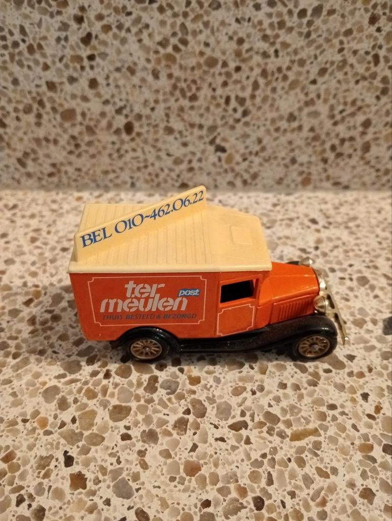 Vintage Ter Meulen Post Bestelwagen Speelgoedauto, Ophalen of Verzenden, Gebruikt