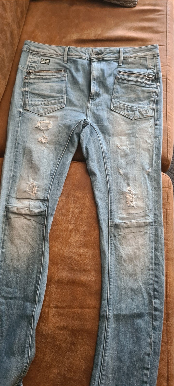 Stoere G-Star spijkerbroek W31 L32, Kleding | Heren, Blauw, W32 (confectie 46) of kleiner, Ophalen of Verzenden, Zo goed als nieuw