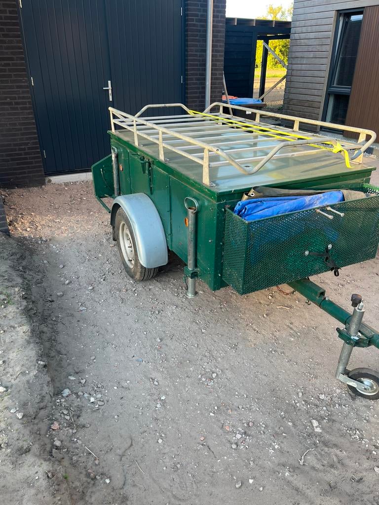 Aanhanger 160x120, Ophalen of Verzenden, Zo goed als nieuw