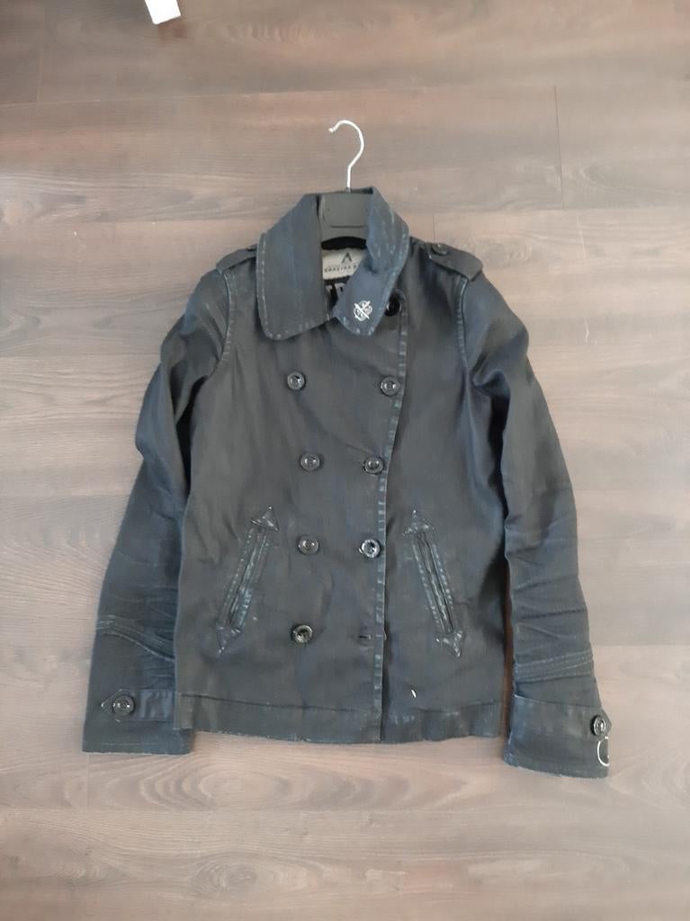 Gaastra Blue Peacoat - Zwart - Maat S, Kleding | Dames, Jassen | Zomer, Gaastra Blue, Zwart, Nieuw, Ophalen of Verzenden