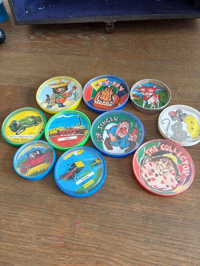 Zolderopruiming van 10 geduld spelletjes plastic, Ophalen of Verzenden, Gebruikt
