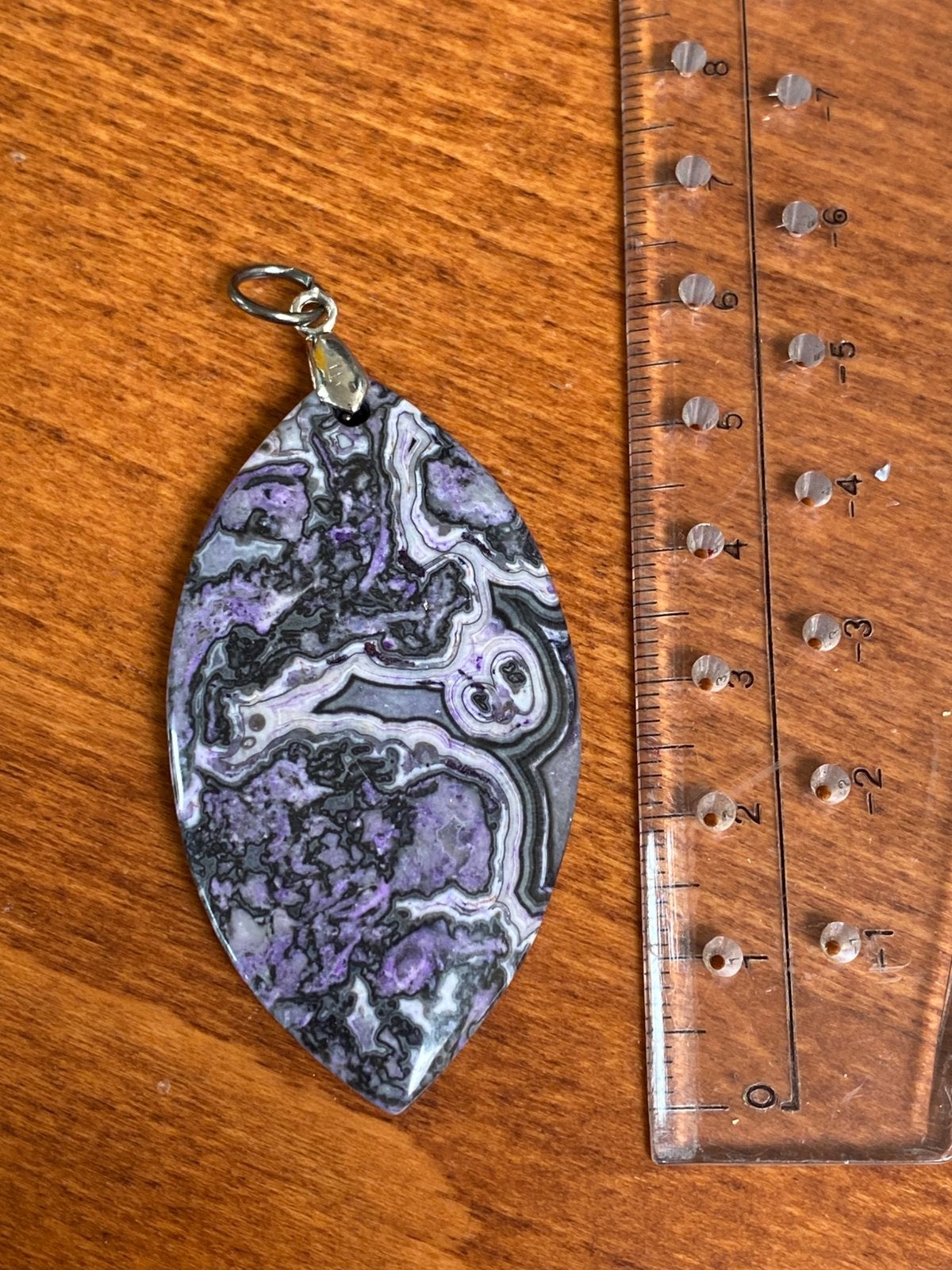 Hanger sedimentjaspis, Ophalen of Verzenden, Zilver, Steen of Mineraal