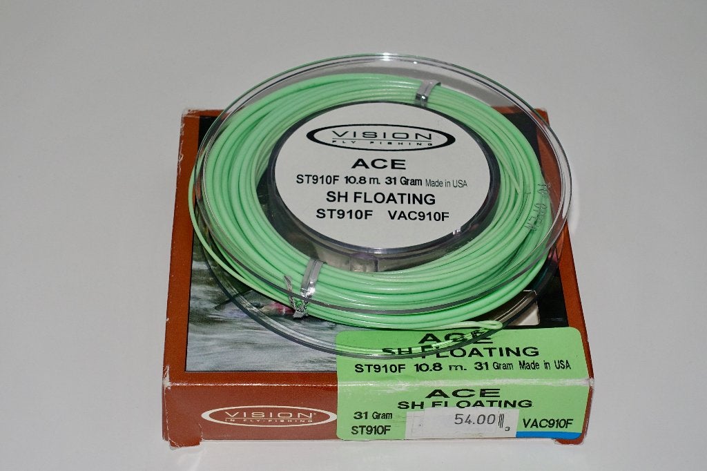 Vision Ace Zalm vliegenlijn 31 gram # Rio Airflo Loop etc., Verzenden, Nieuw, Vislijn