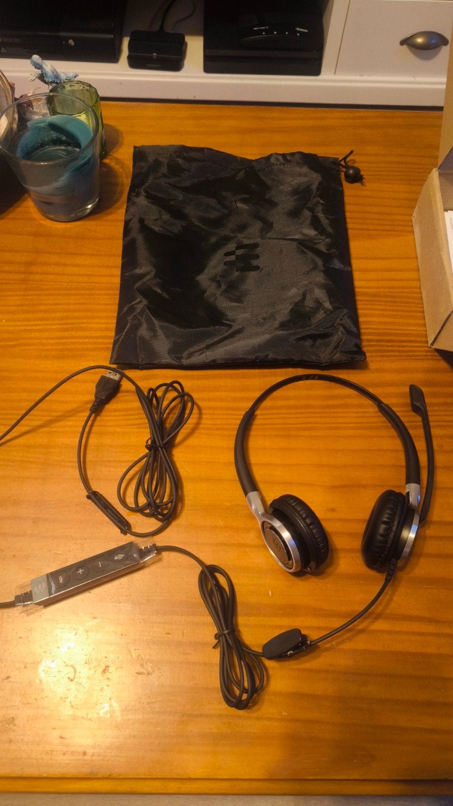 EPOS Sennheiser SC 660 USB ML Headset - Zo goed als nieuw, Computers en Software, EPOS Sennheiser, Nieuw, On-ear, Ophalen of Verzenden