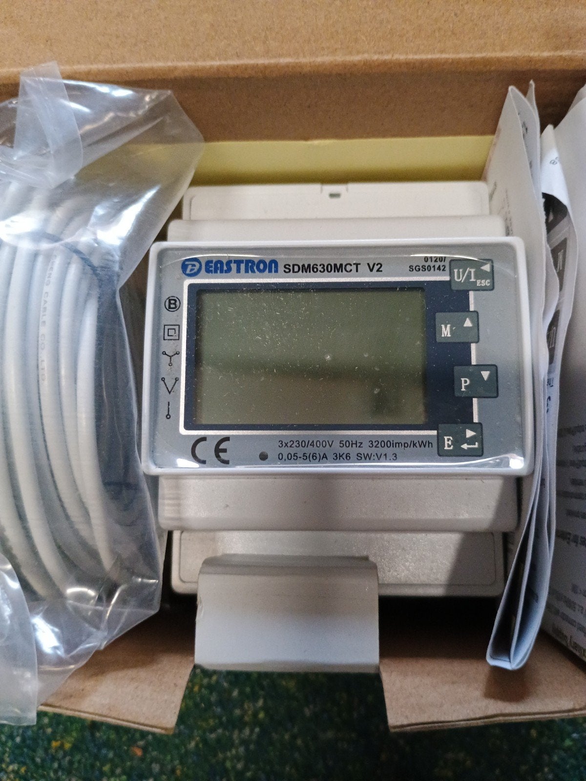 Eastron SDM630MCT V2 Energiemeter, Verzenden, Nieuw, Overige merken, Overige typen