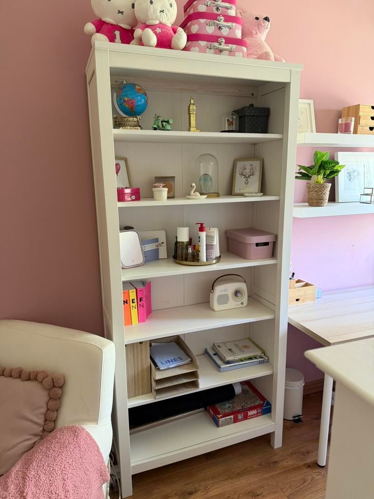 Hemnes boekenkast van Ikea, Ophalen, 50 tot 100 cm, Zo goed als nieuw, 150 tot 200 cm