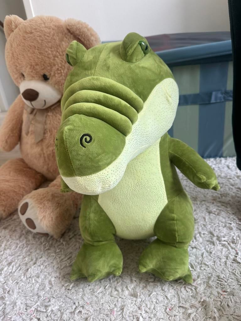 knuffel in de vorm van een dinosaurus, Ophalen of Verzenden, Zo goed als nieuw, Overige typen