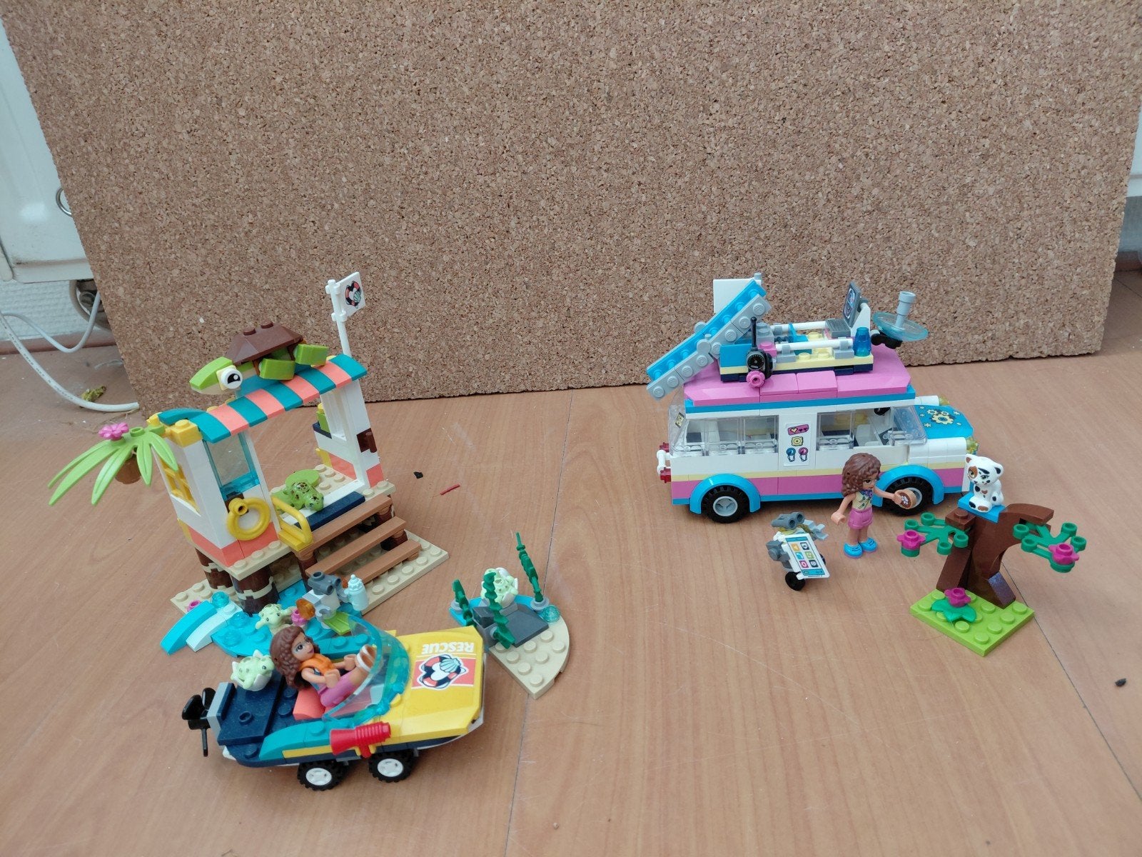 Lego Friends red de dieren-sets 41333 en 41376, Gebruikt, Lego, Friends, Ophalen of Verzenden