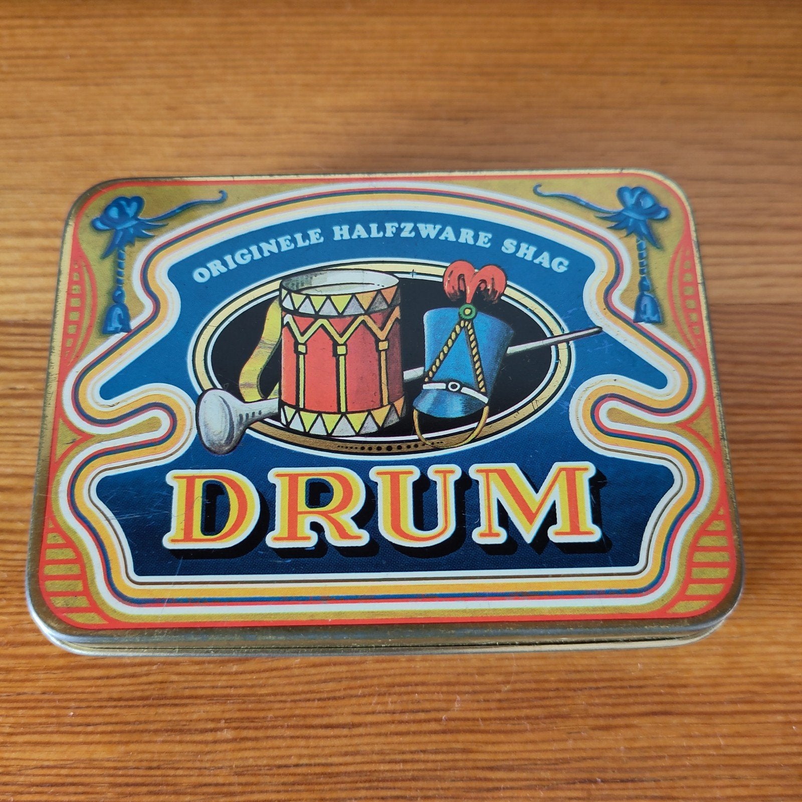 vintage blik voor DRUM shag, Ophalen of Verzenden, Zo goed als nieuw, Overige, Douwe Egberts