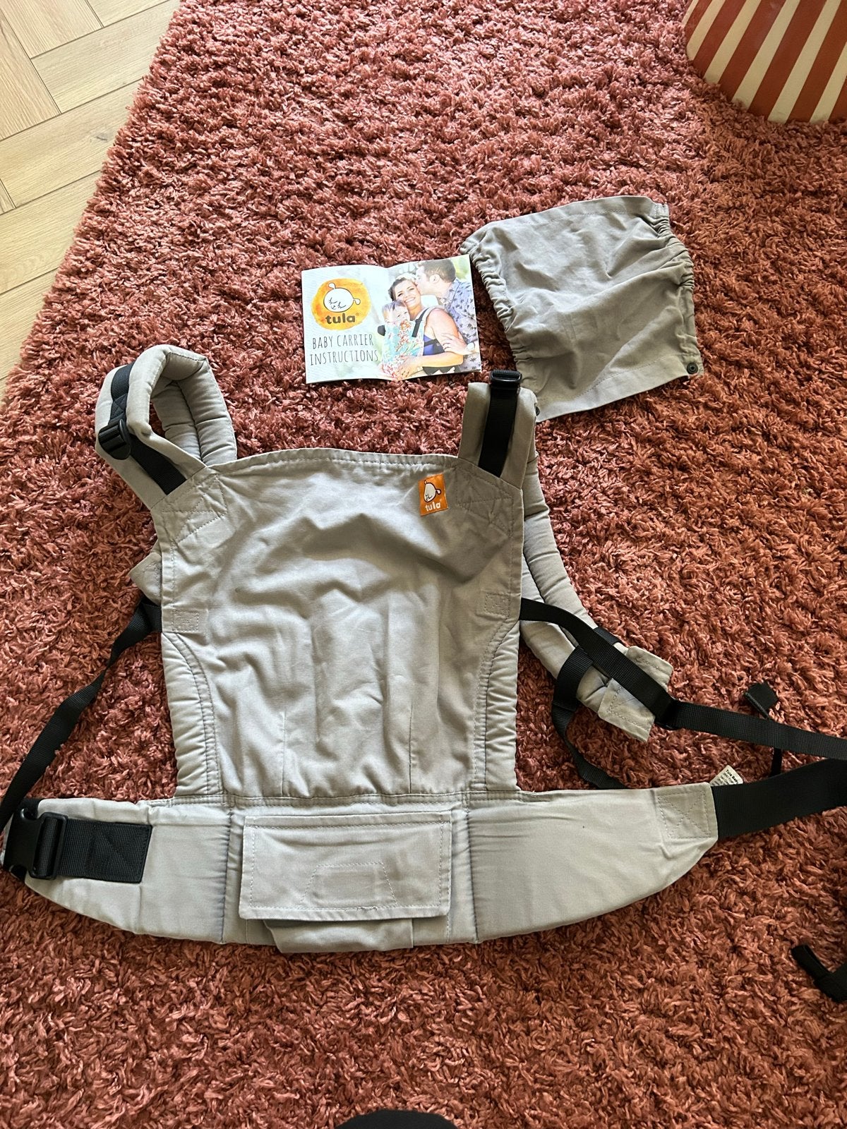 Tula Baby Carrier Cloudy - Draagzak 7-20 kg, Overige merken, Gebruikt, Buik of Rug, Ophalen of Verzenden