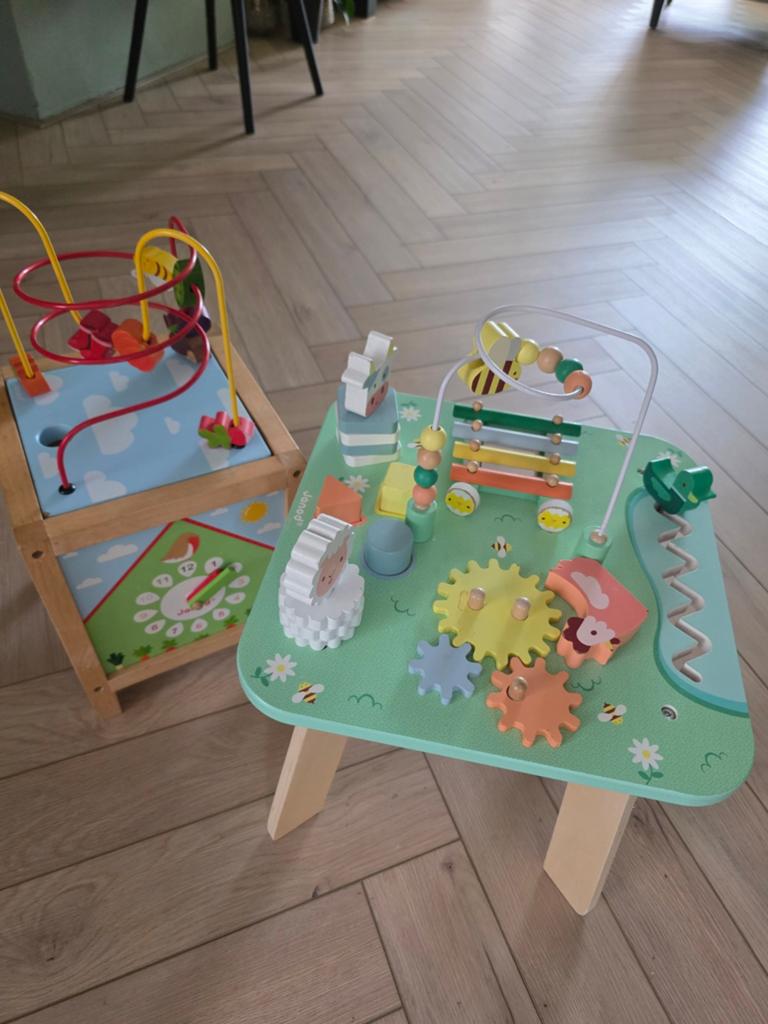 Janod houten speeltafel en speelkubus, Ophalen, Gebruikt, Overige typen