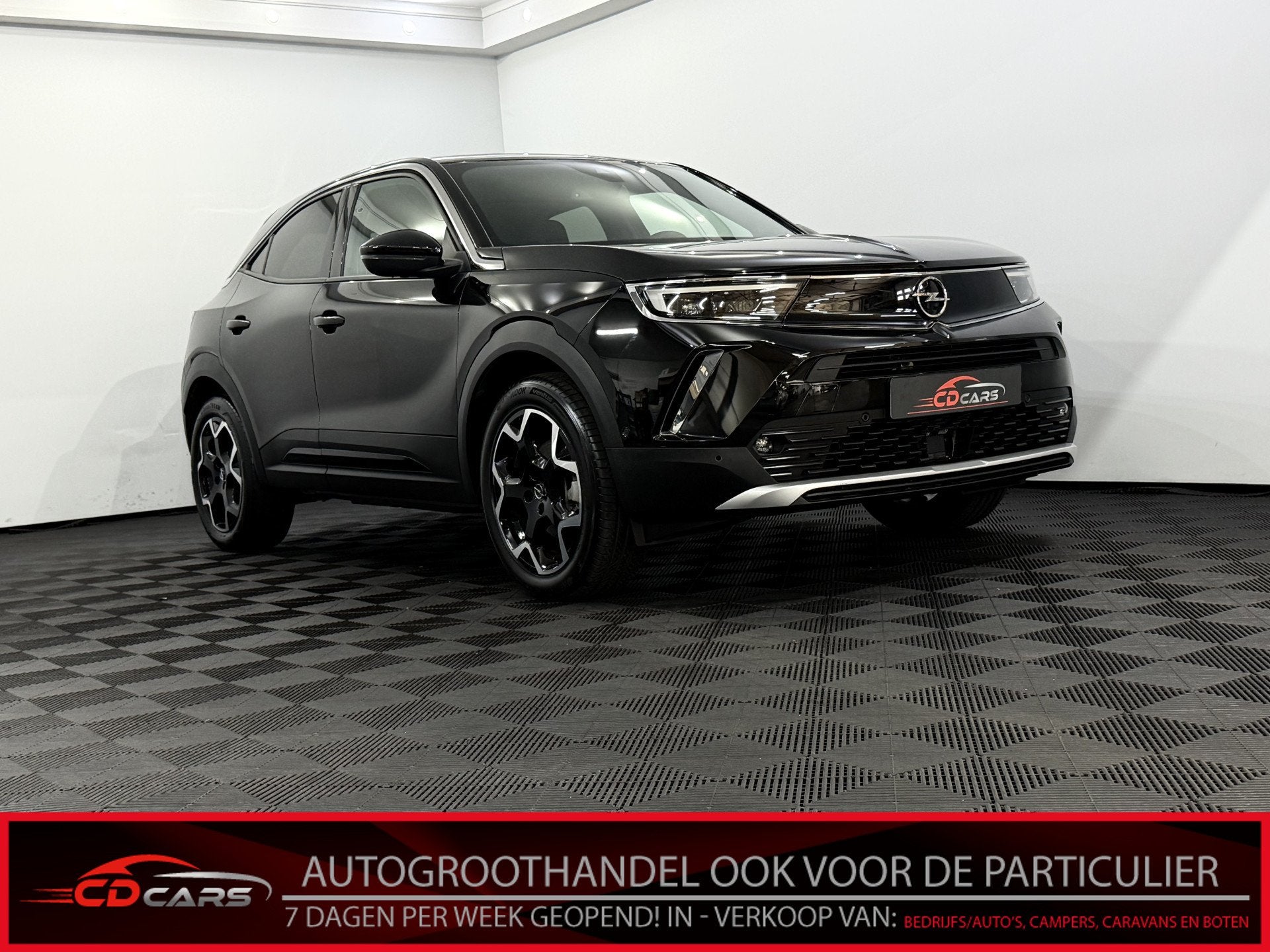 Opel Mokka-e Ultimate 50-kWh 11kw bl. Camera, Navi, Virtual, Auto's, Opel, Mokka-e, SUV of Terreinwagen, Te koop, Leder en Alcantara