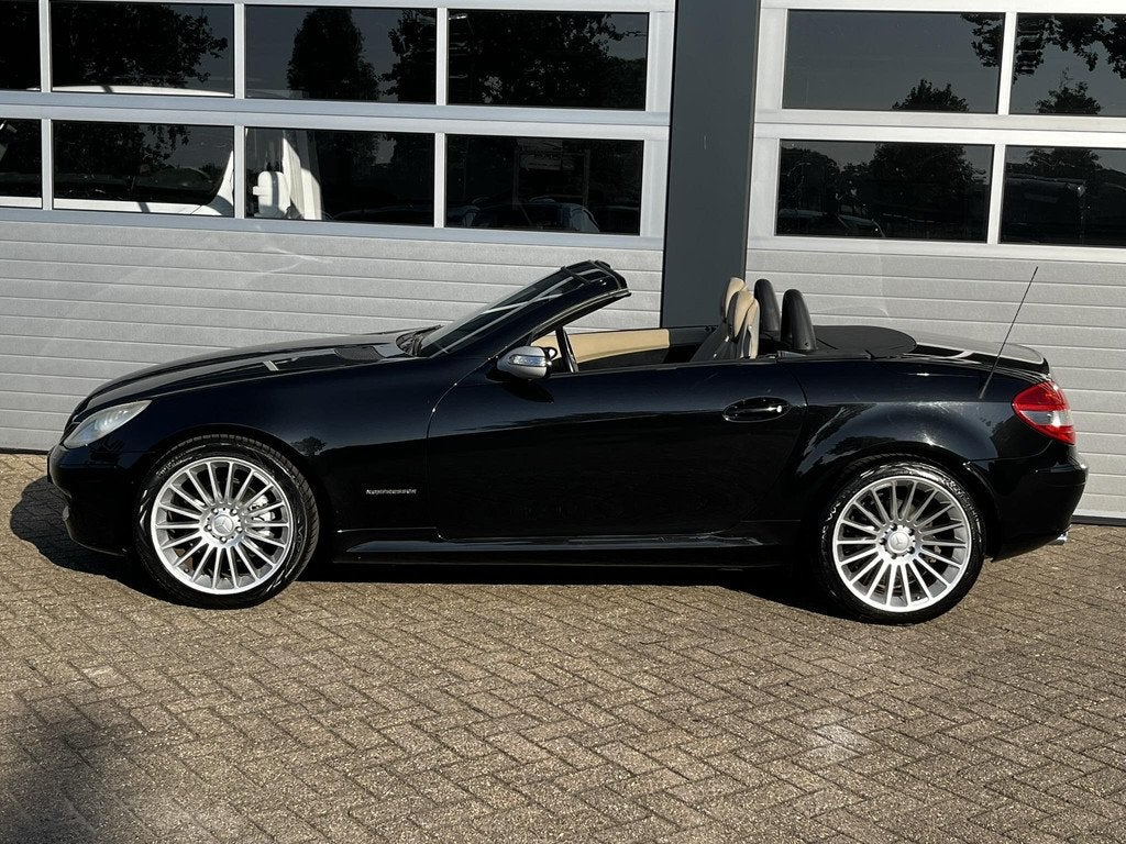 Mercedes-Benz SLK-klasse 200 Kompressor, Auto's, Mercedes-Benz, 12 maanden, Achterwielaandrijving, Gebruikt, Beige