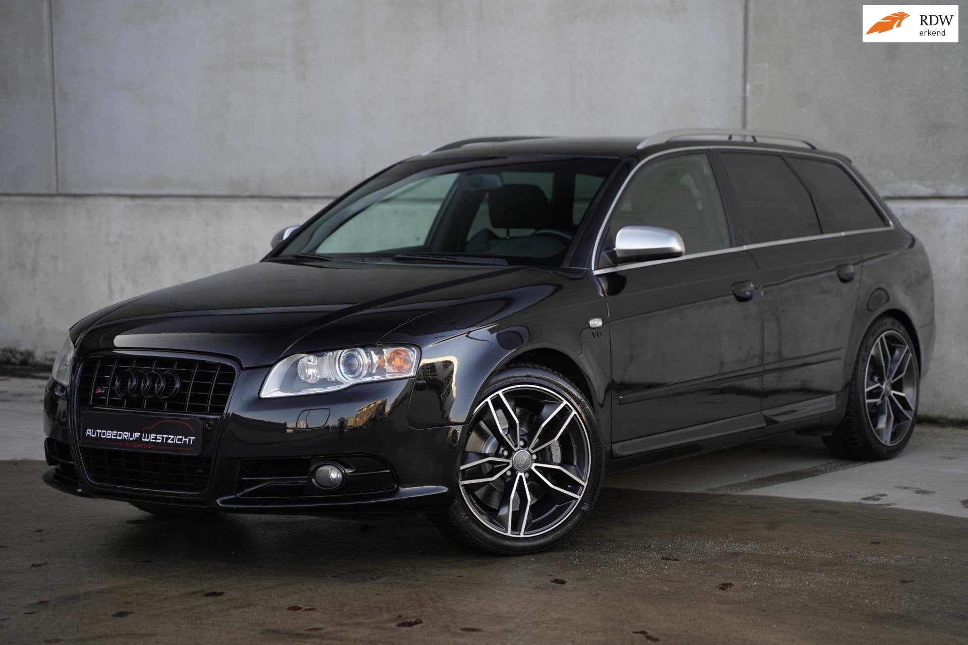 Audi S4 Avant 4.2 V8 S4 quattro 345pk Automaat, Leder Bose, Automaat, 1730 kg, Gebruikt, Zwart