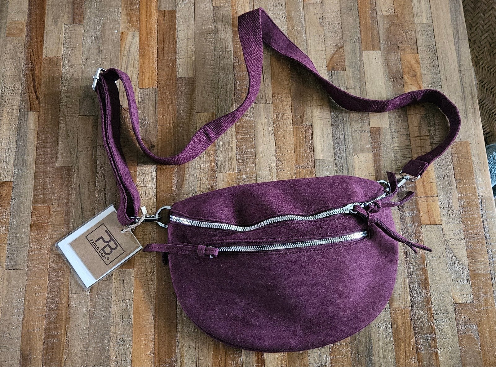 Paolo bags tasje nieuw met prijskaartje, Ophalen of Verzenden, Nieuw, Rood, Schoudertasje