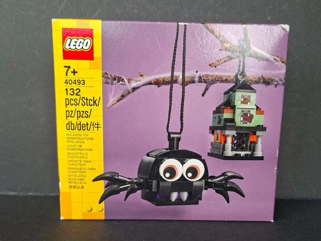 Lego Set: 40493 Spin en Spookhuis pakket Spider Haunted Mans, Lego, Nieuw, Ophalen of Verzenden, Compleet