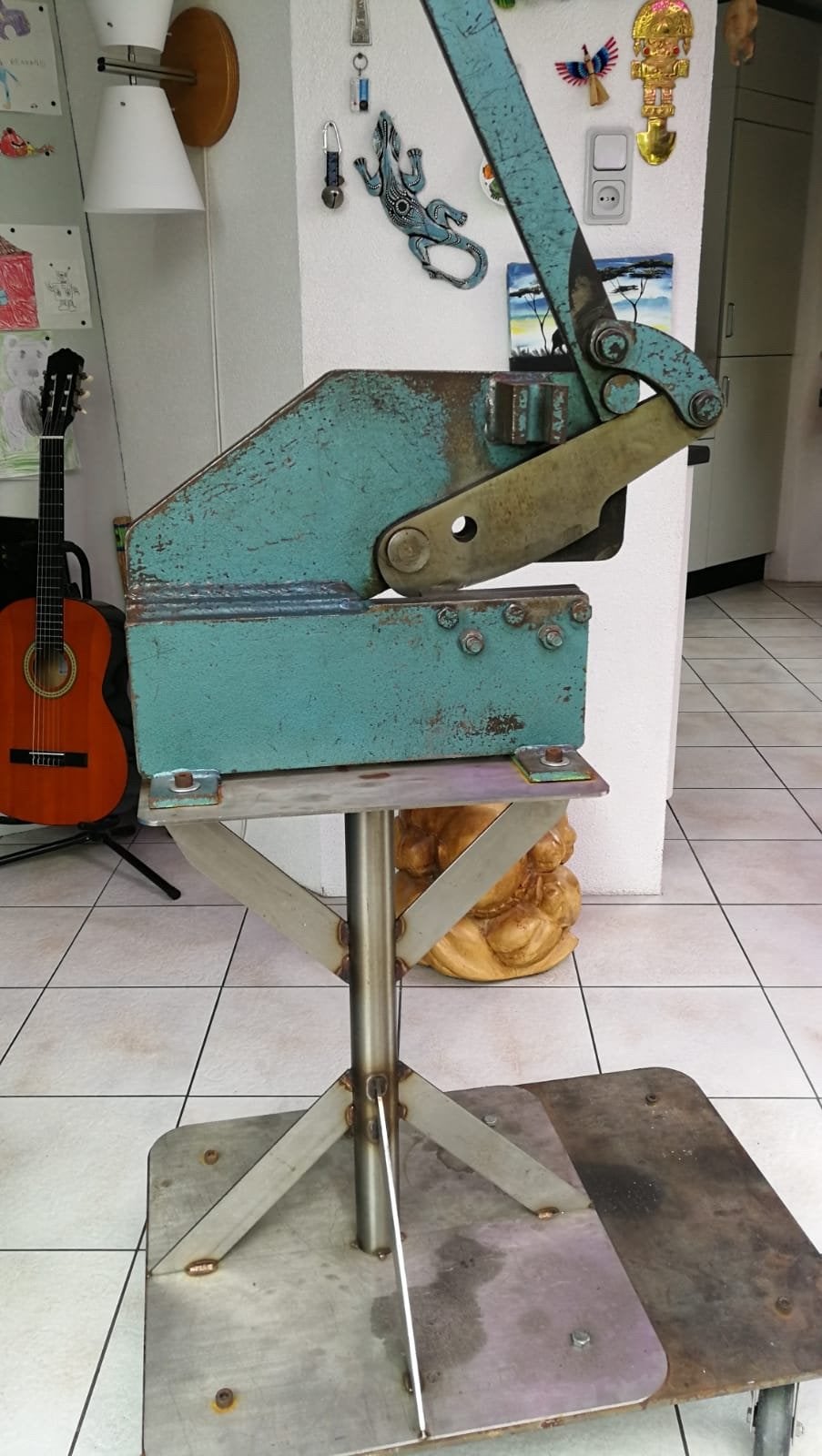 Plaatwerkschaar / hefboomschaar, Doe-het-zelf en Verbouw, Gereedschap | Handgereedschap, Ophalen, Gebruikt, Snijgereedschap, Overige merken