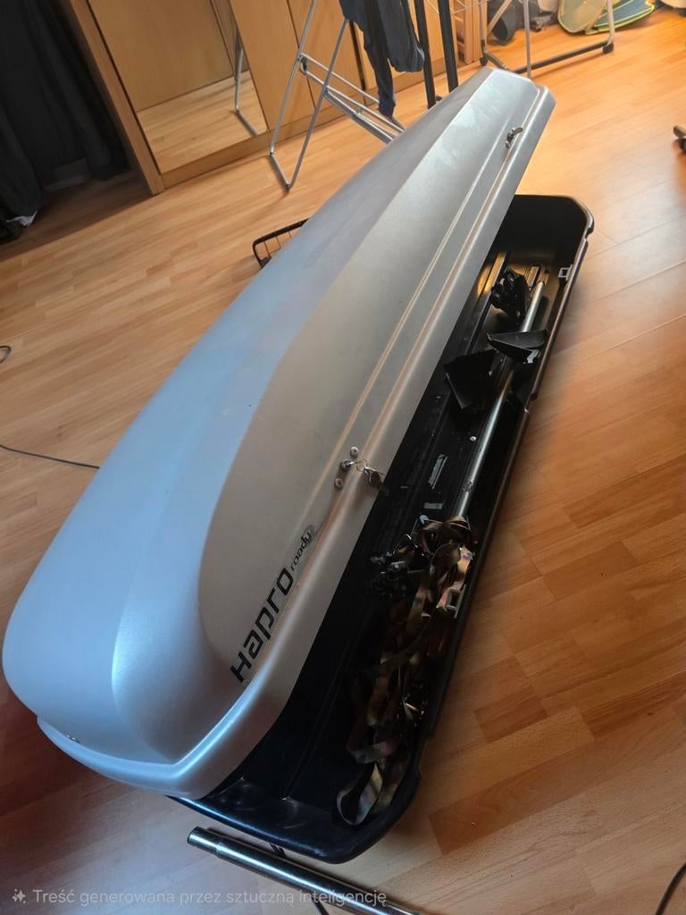 Hapro Roady 400 Dakkoffer met Opel dakdragers, Auto diversen, Ophalen, Gebruikt